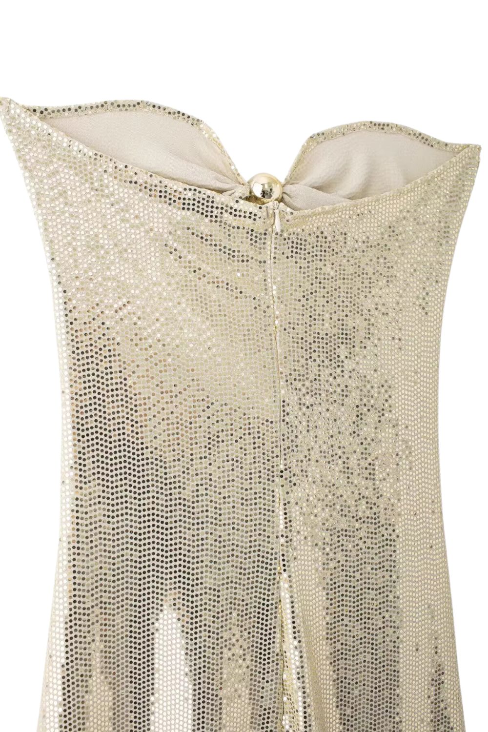 'Violet' Glittering Rhinestone Evening Gown