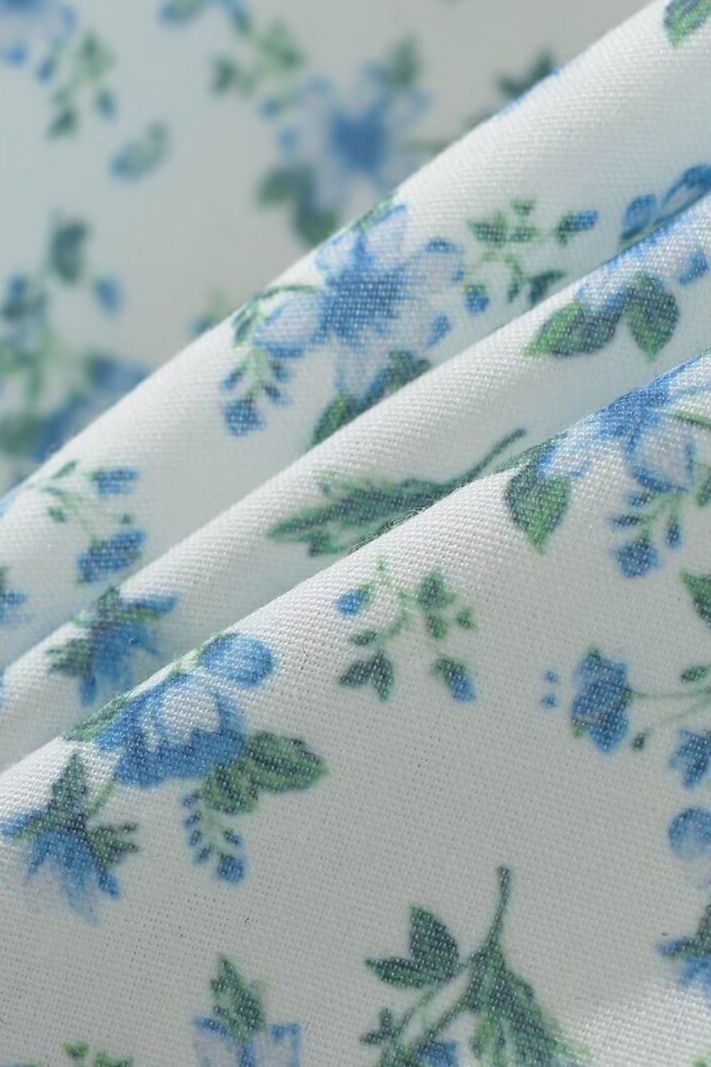 'Hannah' Simple Mesh Patchwork Floral Print Dress