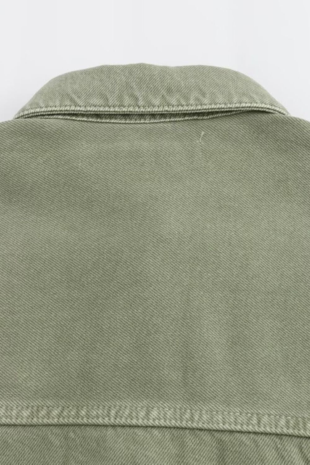 'Claire' Minimalist Denim Jacket