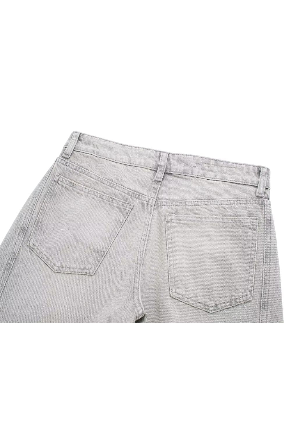 'Alyona'High Waisted Casual Denim Shorts