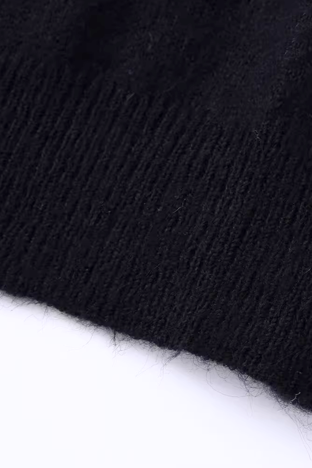 'Wendy' Mock Neck Long Sleeve Knitted Sweater