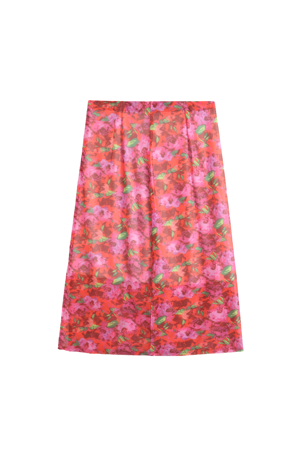 'Tiffany' Floral Tulle Sleeveless Top & Skirt