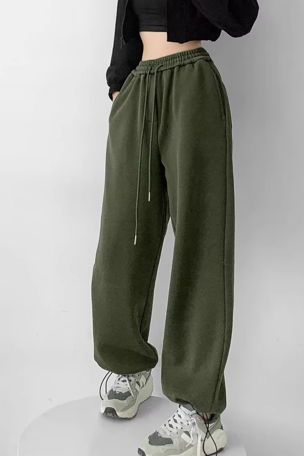 'Andrea' Velvet Wide-leg Pants (3 Colors)