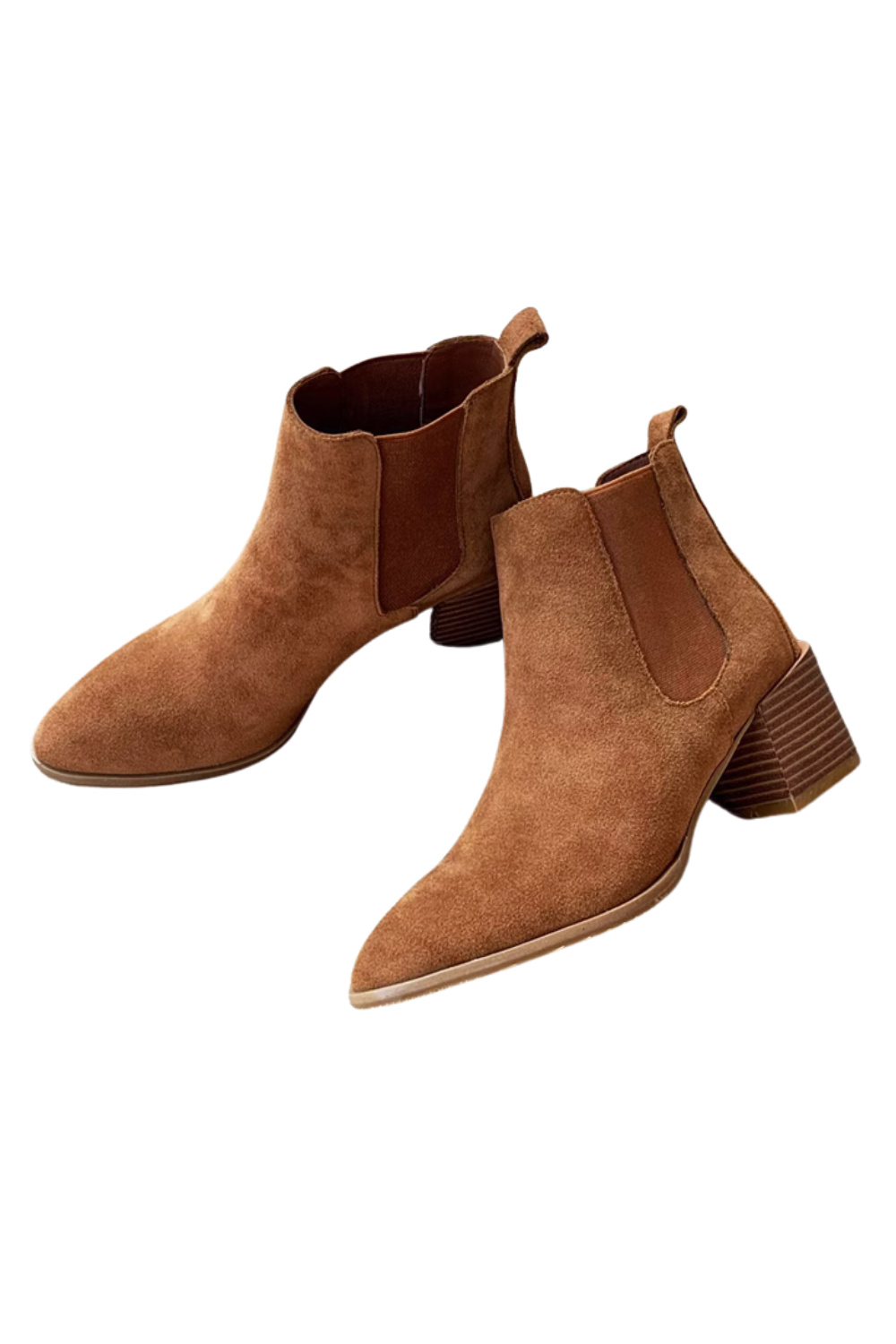 'Eloise' Velvet High-Heel Pointy Boots (3 Colors)