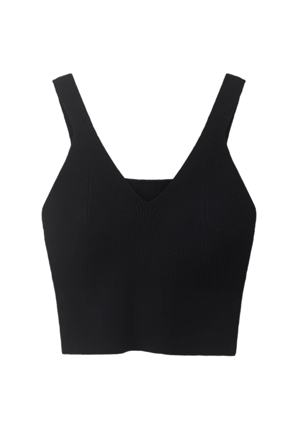 'Alina' V-Neck Sleeveless Knitted Top (3 Colors)