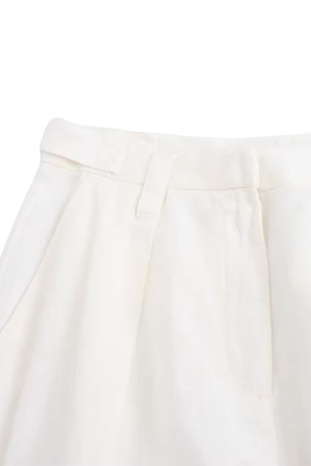 'Melanie' Linen Blend Wide-leg Pants