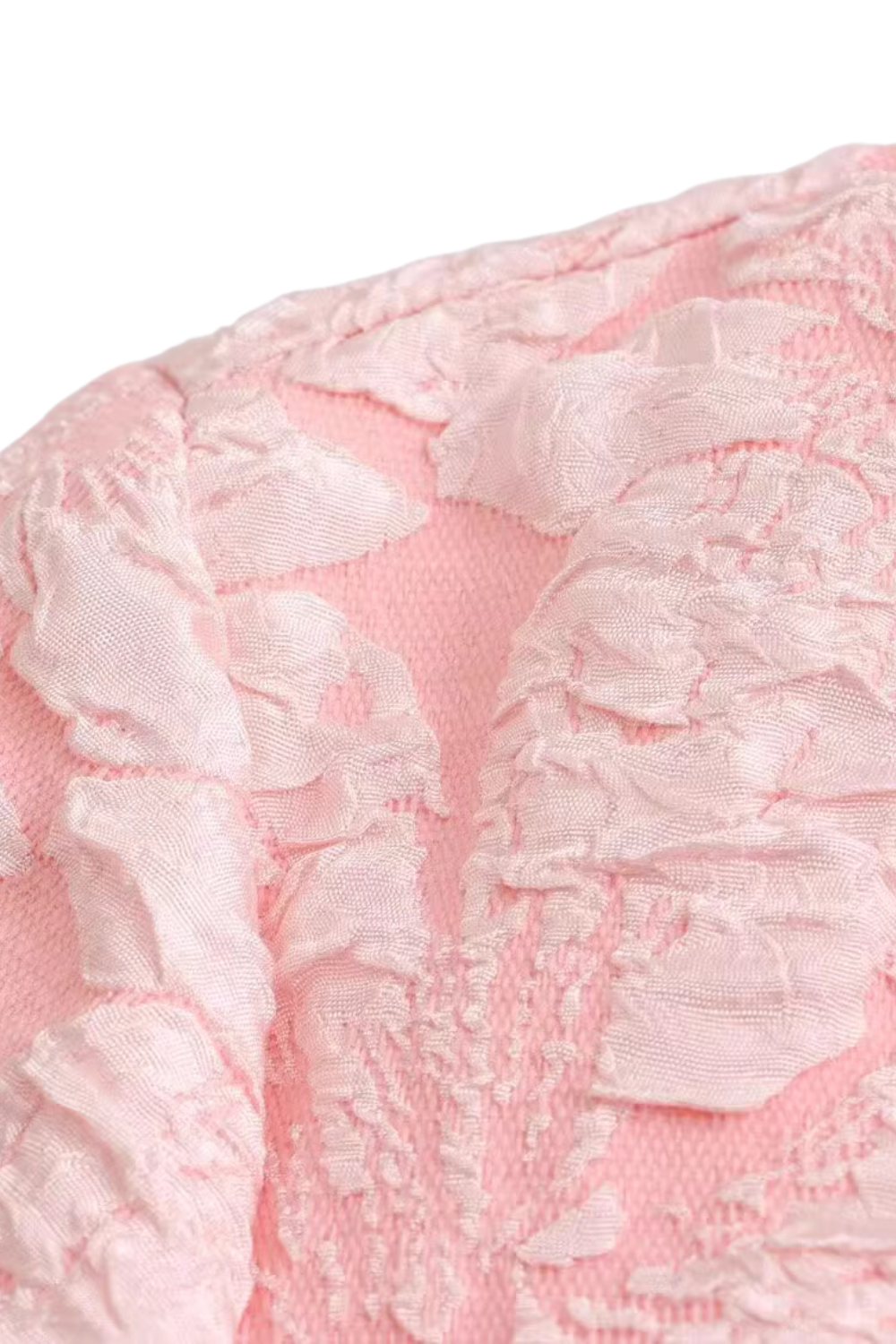 'Raquel' V-Neck Floral Tulle Long Sleeve Dress