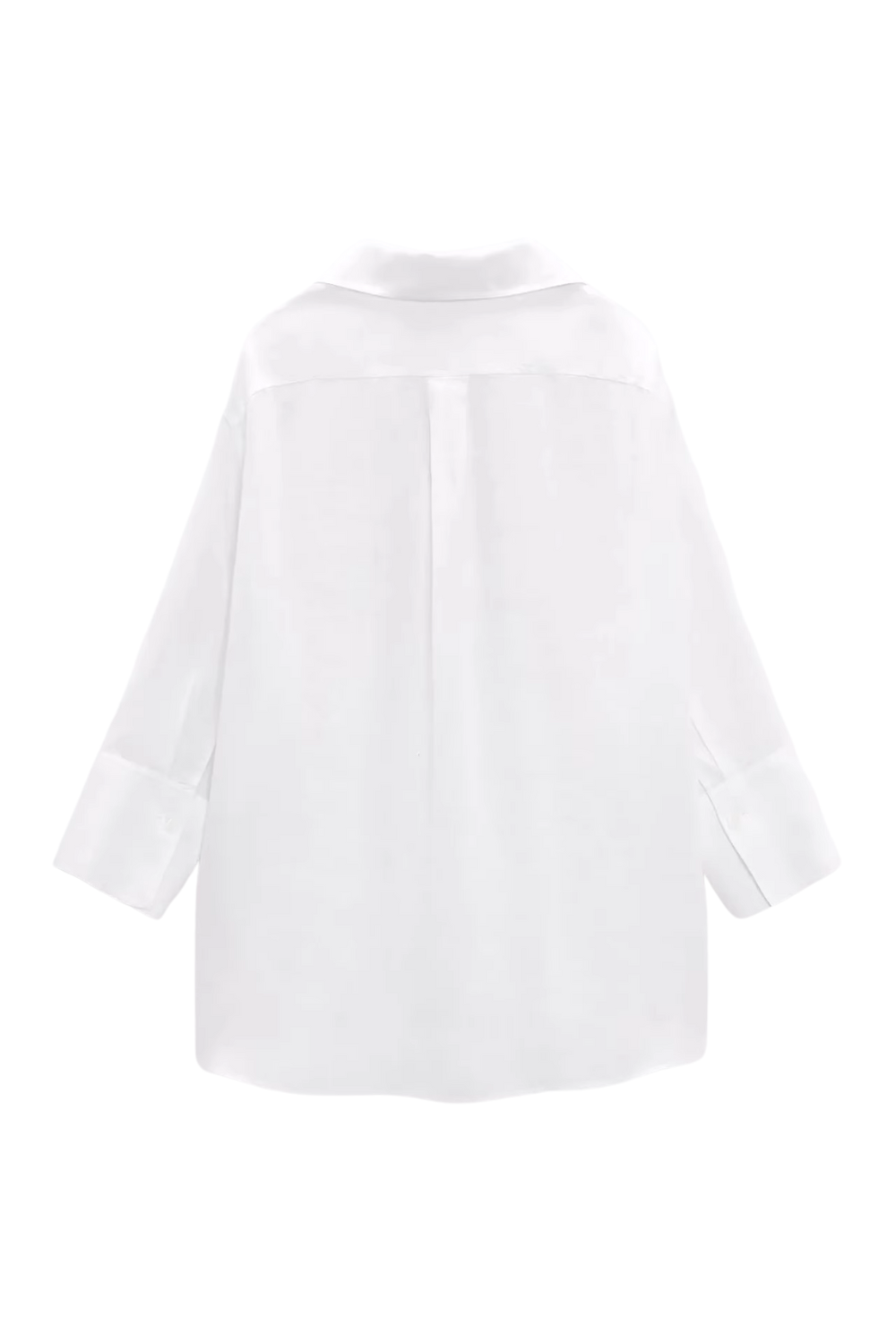 'Bella' Long-Sleeved Collared Linen Shirt (2 Colors)