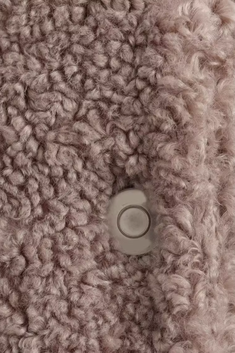 'Shae' Collared Button-Up Fleeced Jacket