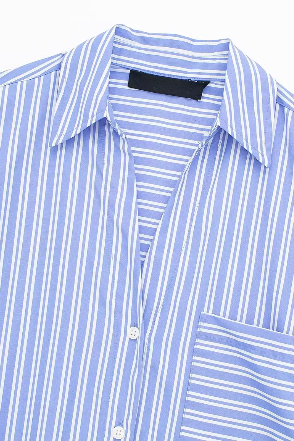 'Addison' Striped Loose Long Sleeved Shirt