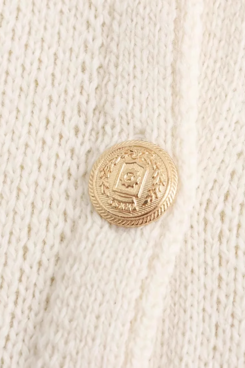 'Tracy' Button-down Knitted Cardigan