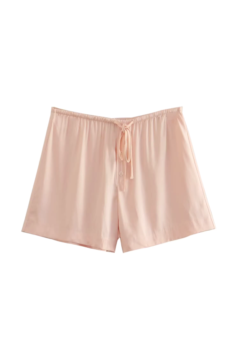 'Tonia' Silk Satin Bandeau Scarf Top & Shorts