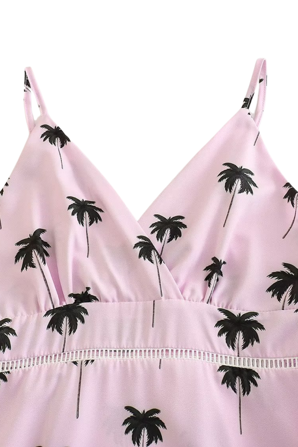 'Alexis' Sleeveless V-Neck Printed Dress