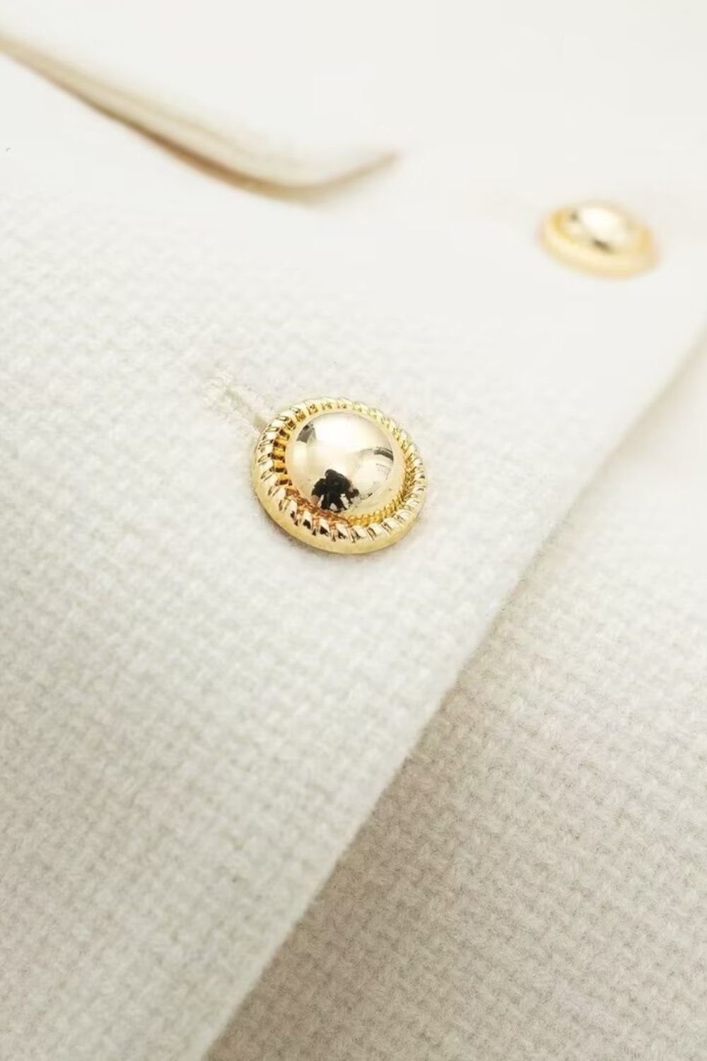 'Lily'Flap-Decorated Pocket Coat(4 Color)