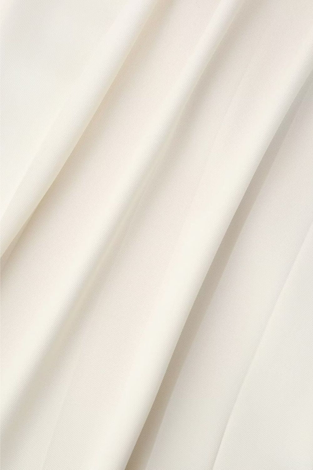 'Amelia' Minimalist Pleated Straight Wide-Leg Trousers