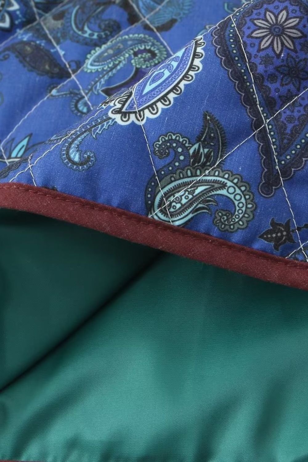 ' Andrew' Printed Oversized Down Jacket