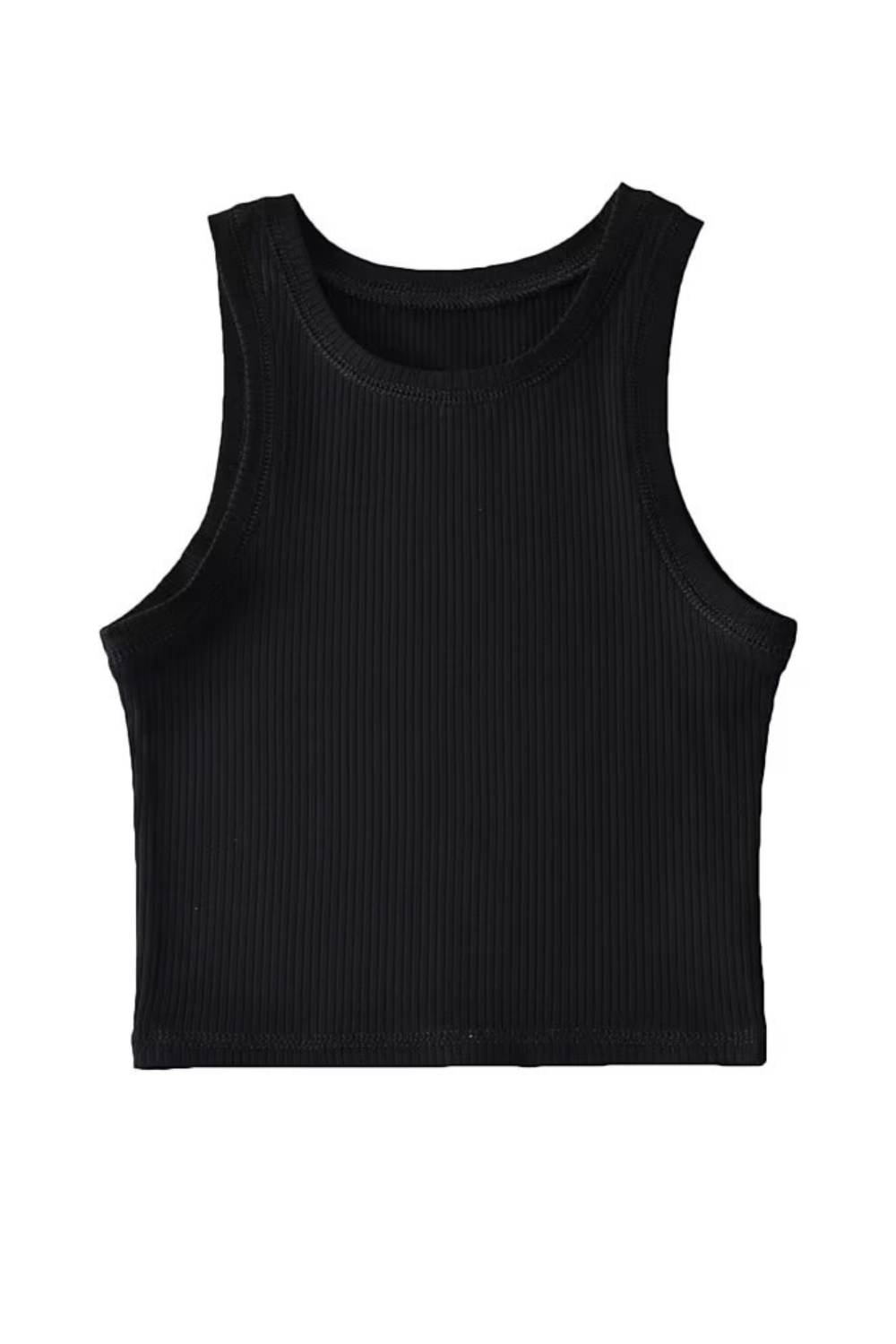 'Elaine' Sleeveless Rib Knit Tank Top (6 Colors)