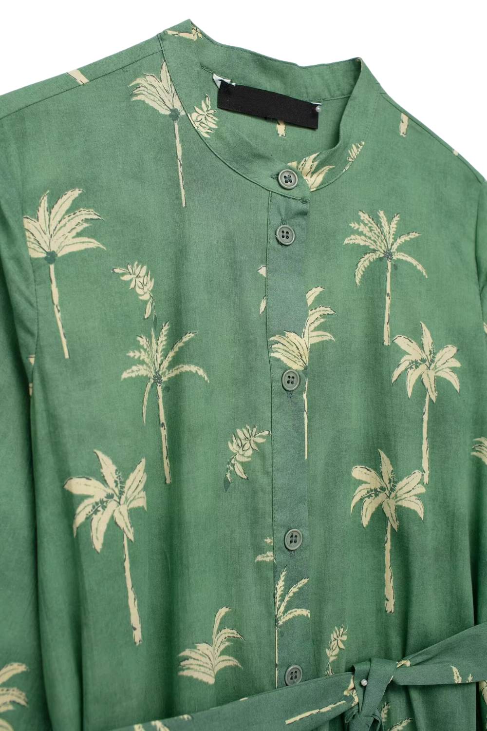 'Bailey' Button-down Printed Maxi Dress