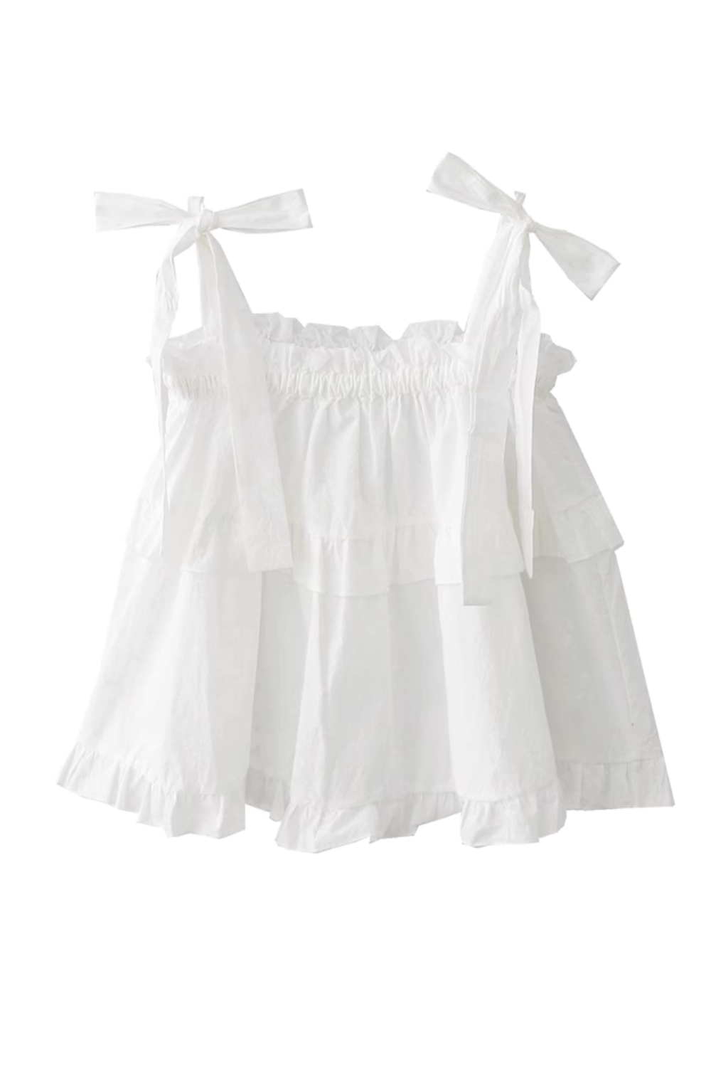 'Vivian' Sleeveless Layered Top (5 Colors)