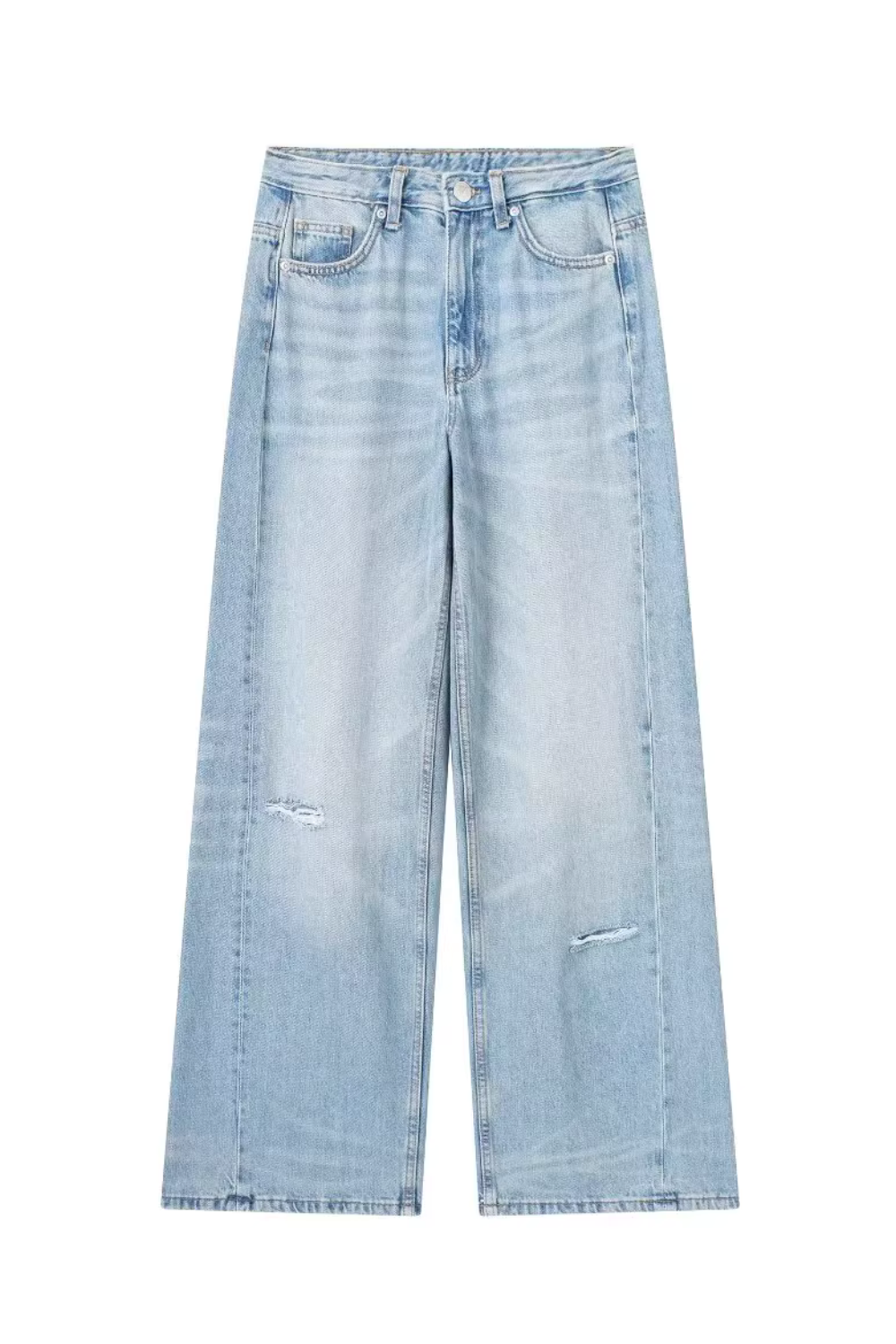 'Rebecca' Wide-Leg Washed Jeans (4 Colors)