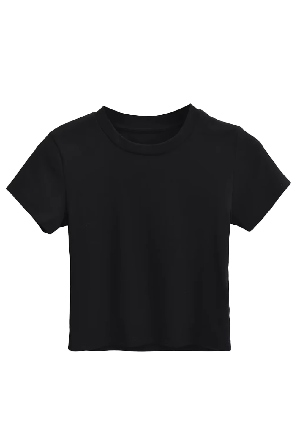 'Zabrina' Crew Neck Short-Sleeved T-Shirt (4 Colors)