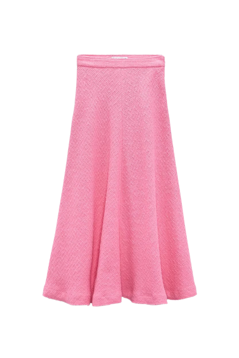 'Valerie' Textured Sleeveless Top & High Waist Skirt