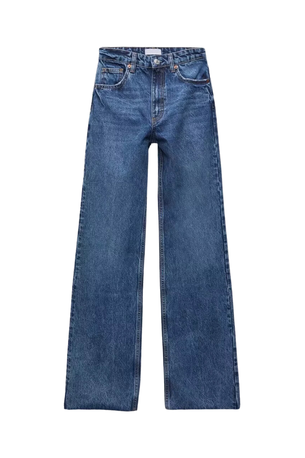 'Charlotte' High-Waist Wide Leg Jeans (4 Colors)