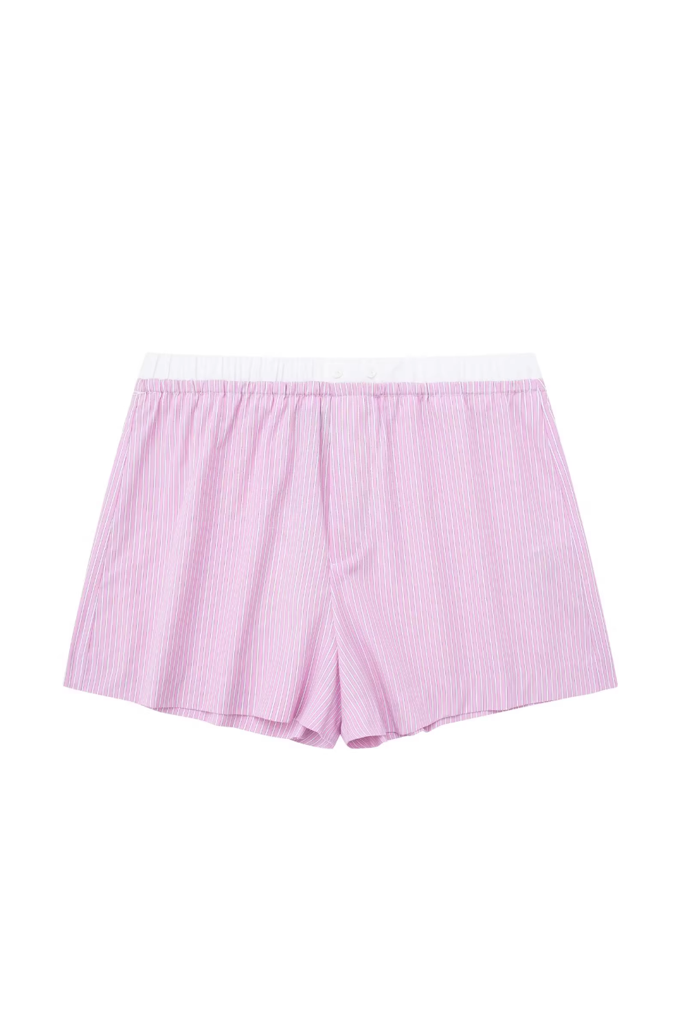 'Loretta' Striped-Panel Top & Shorts