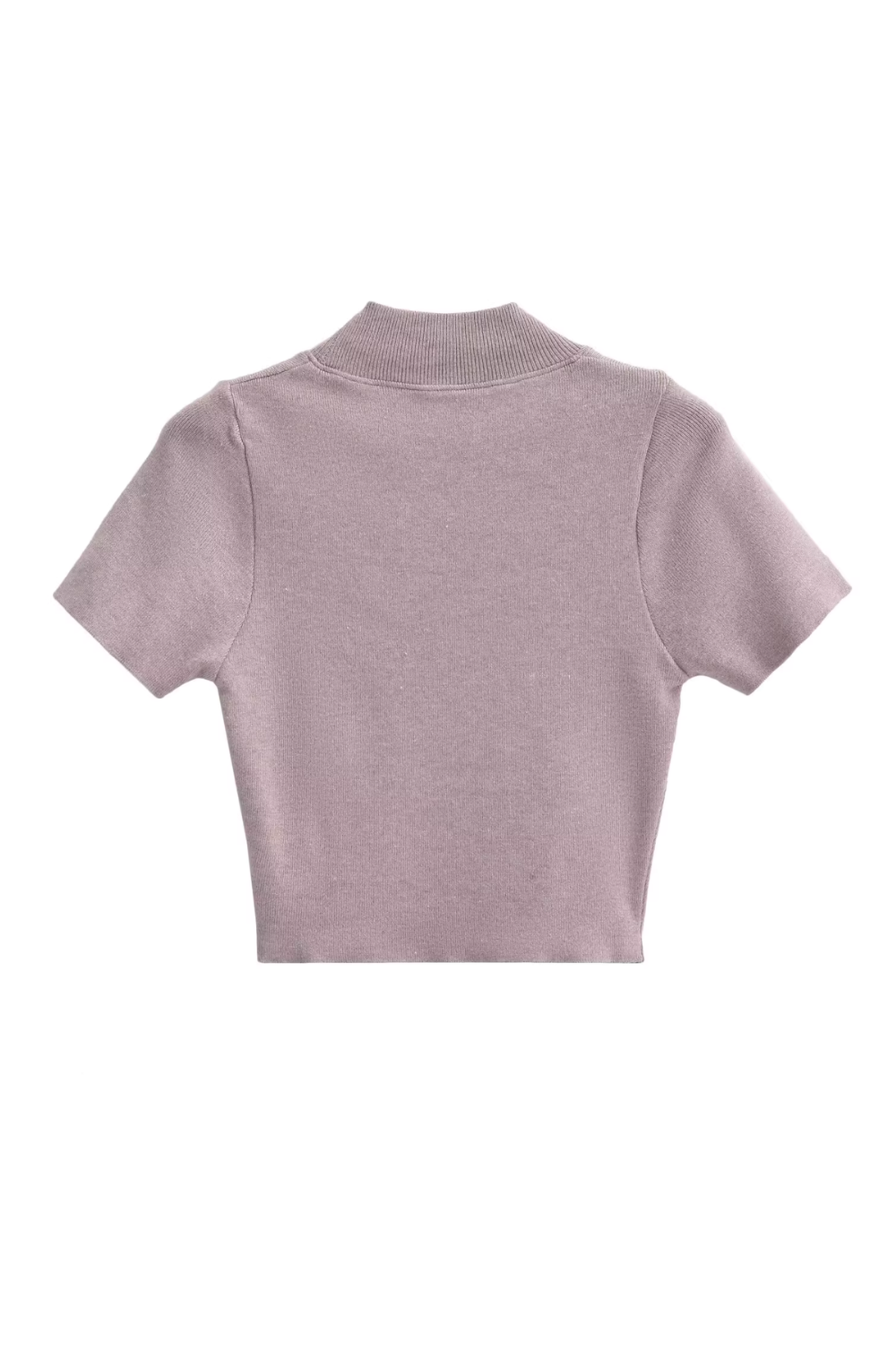 'Eliza' Mock Neck Soft Knitted Short Top (3 Colors)