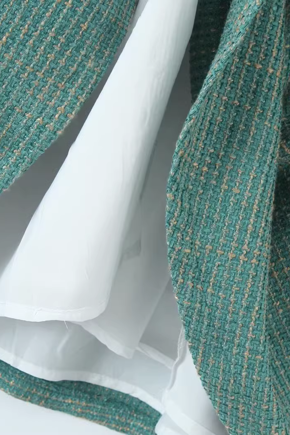 'Victoria' Tweed Suit Jacket & Skirt Set