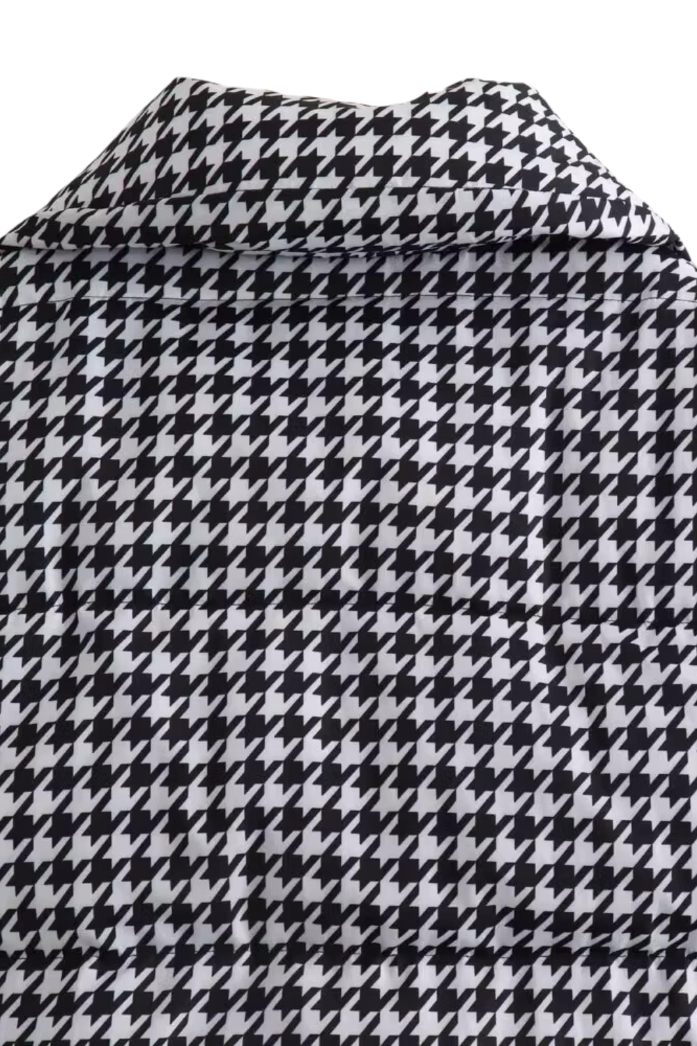 'Jessica' Houndstooth Padded Jacket