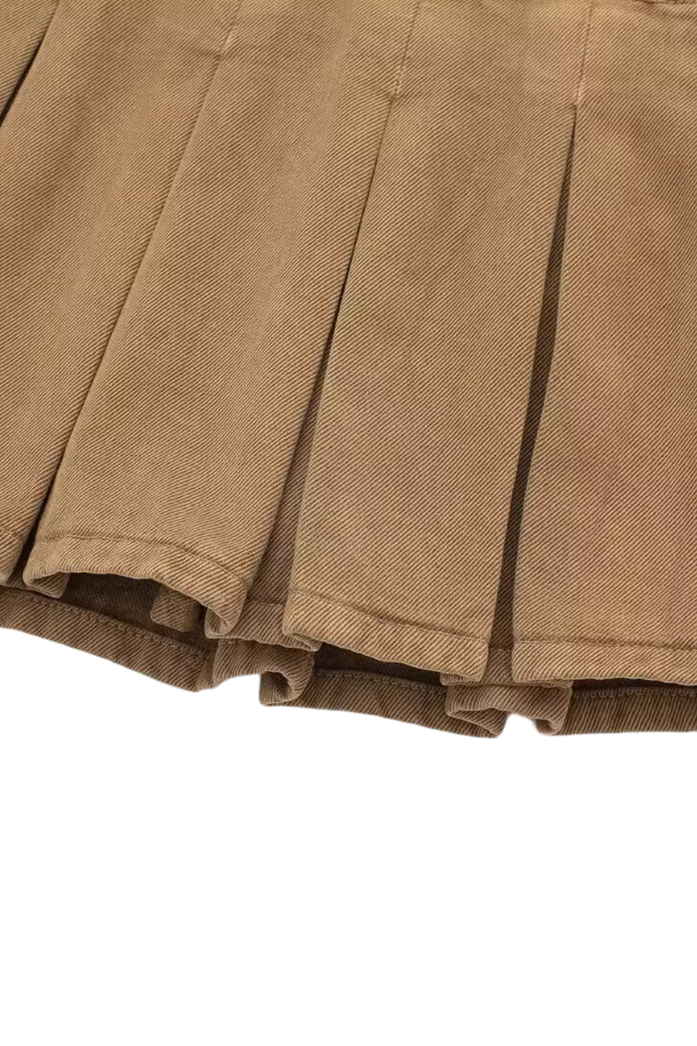 'Payton' Low-waist Pleated Skort