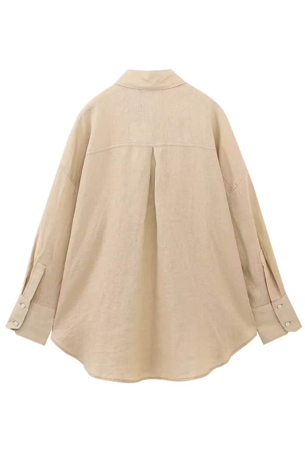 'Vilma' Collared Linen Shirt (5 Colors)