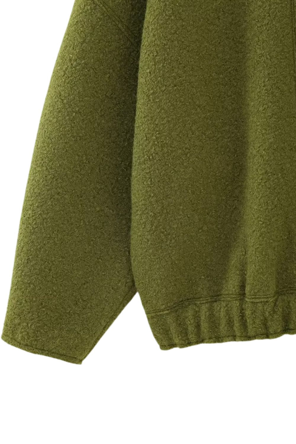 'Scarlett' Casual Aviator Jacket with Pocket Detailing