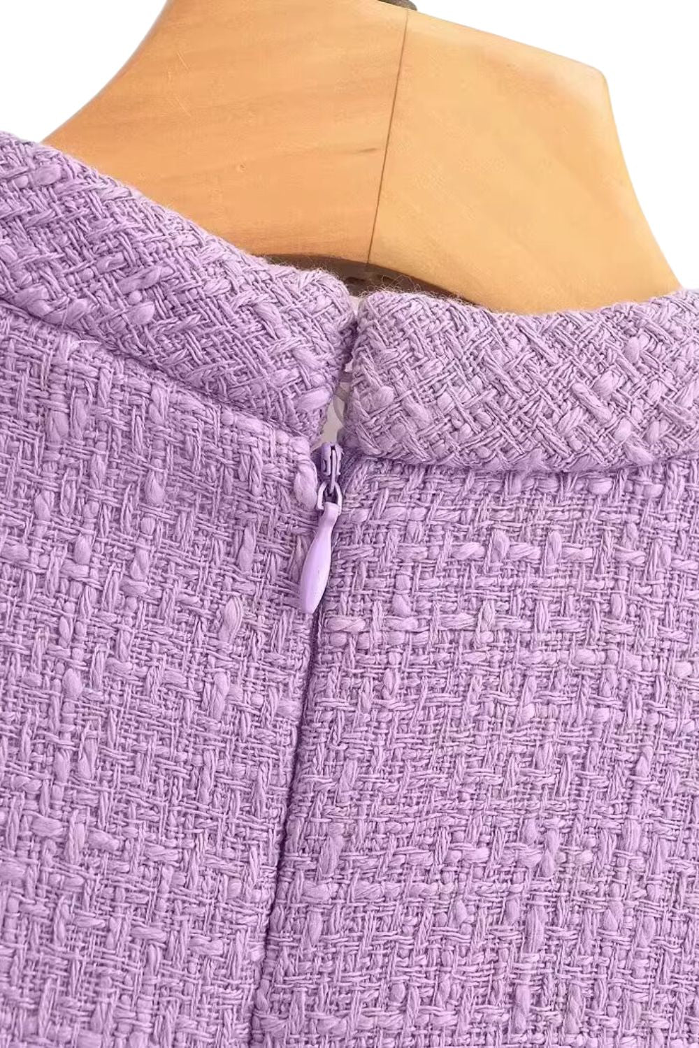 'Edith' Chanel-Inspired Short Sleeve Dress