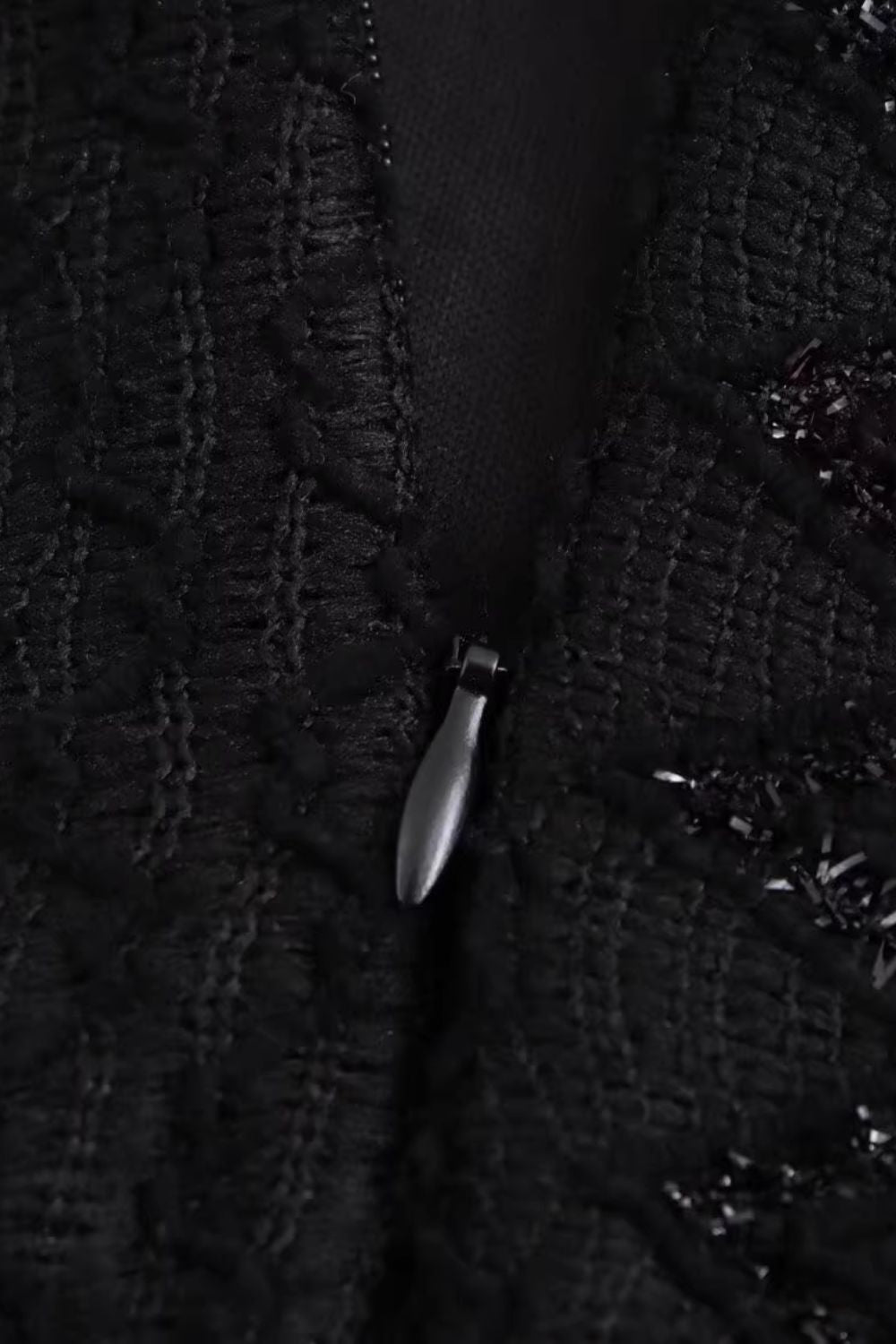 'Jasmine' Stand Collar Long Sleeve Evening Dress