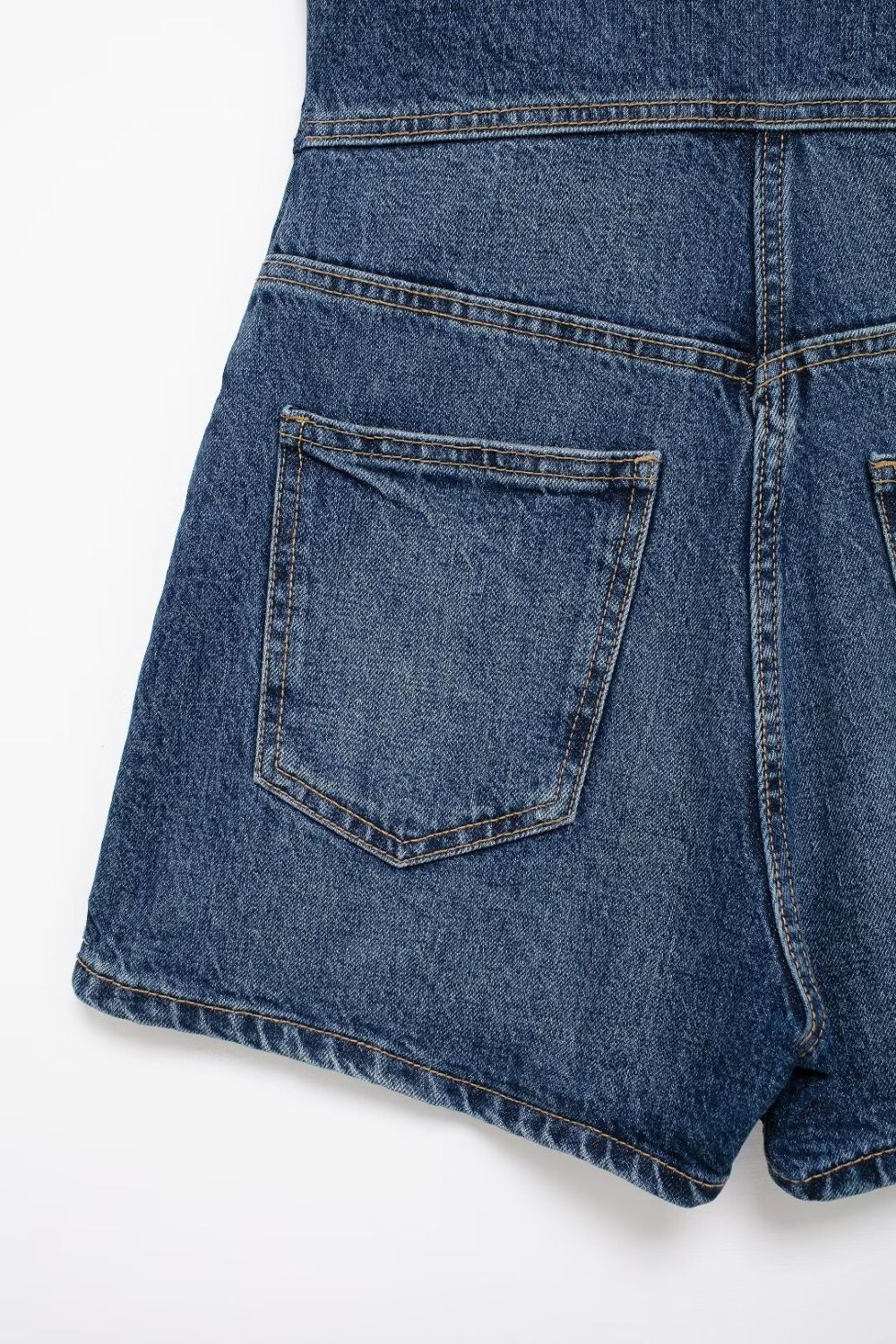 'Hannah' Denim Short Jumpsuit