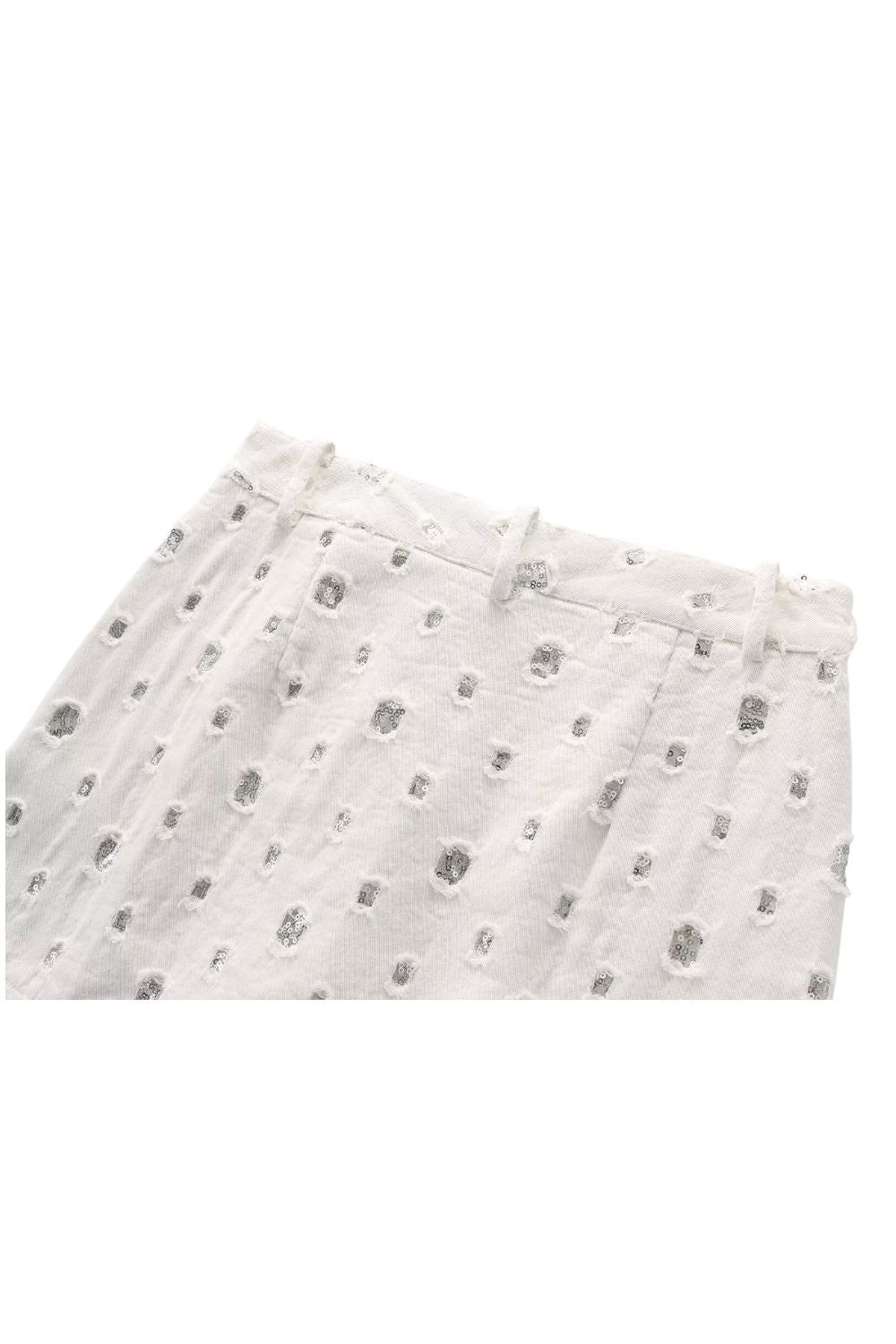 'Vivian' Beaded Open-Front Vest & Skirt Set