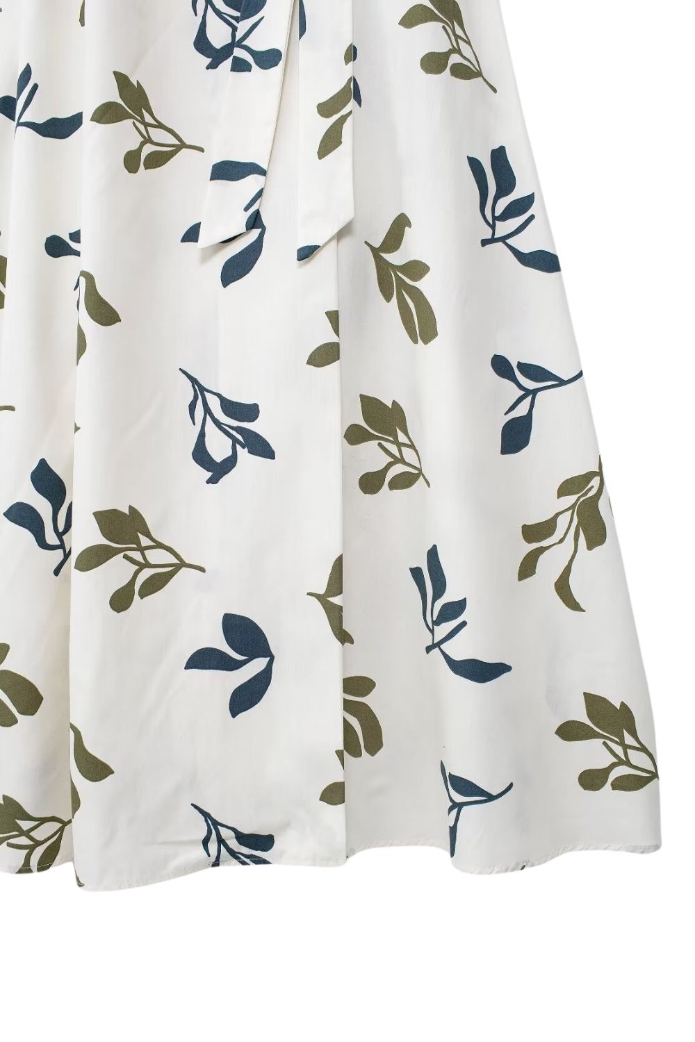 ‘Lily’ Simple Printed V-neck Dress