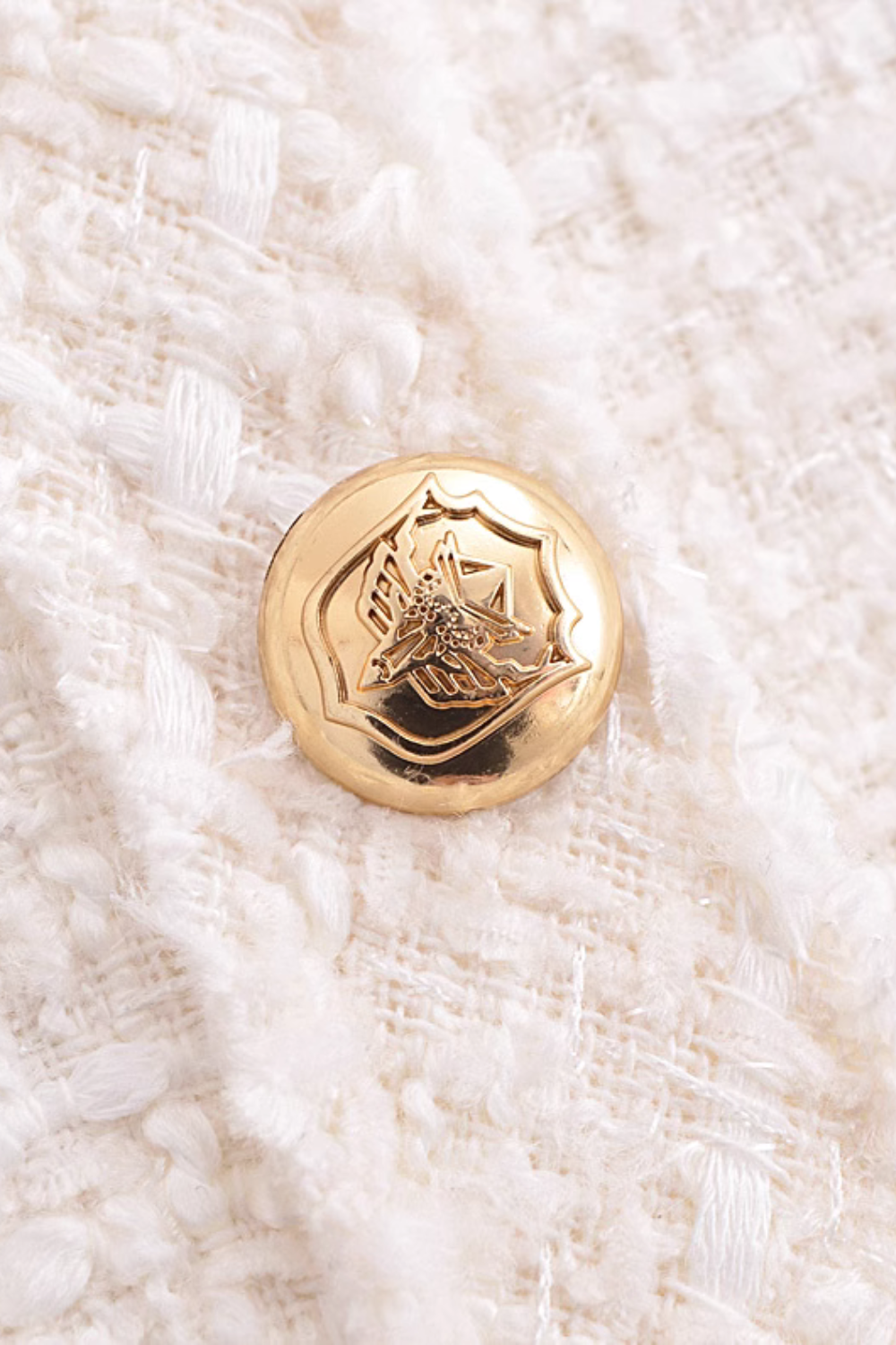 'Helen' Tweed Short Sleeved Midi Dress