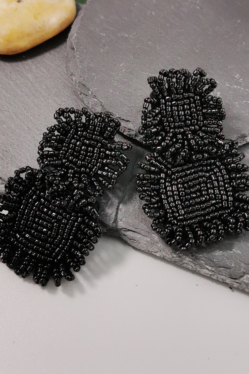 'Beryl' Boho Beaded Dangle Earrings (5 Colors)