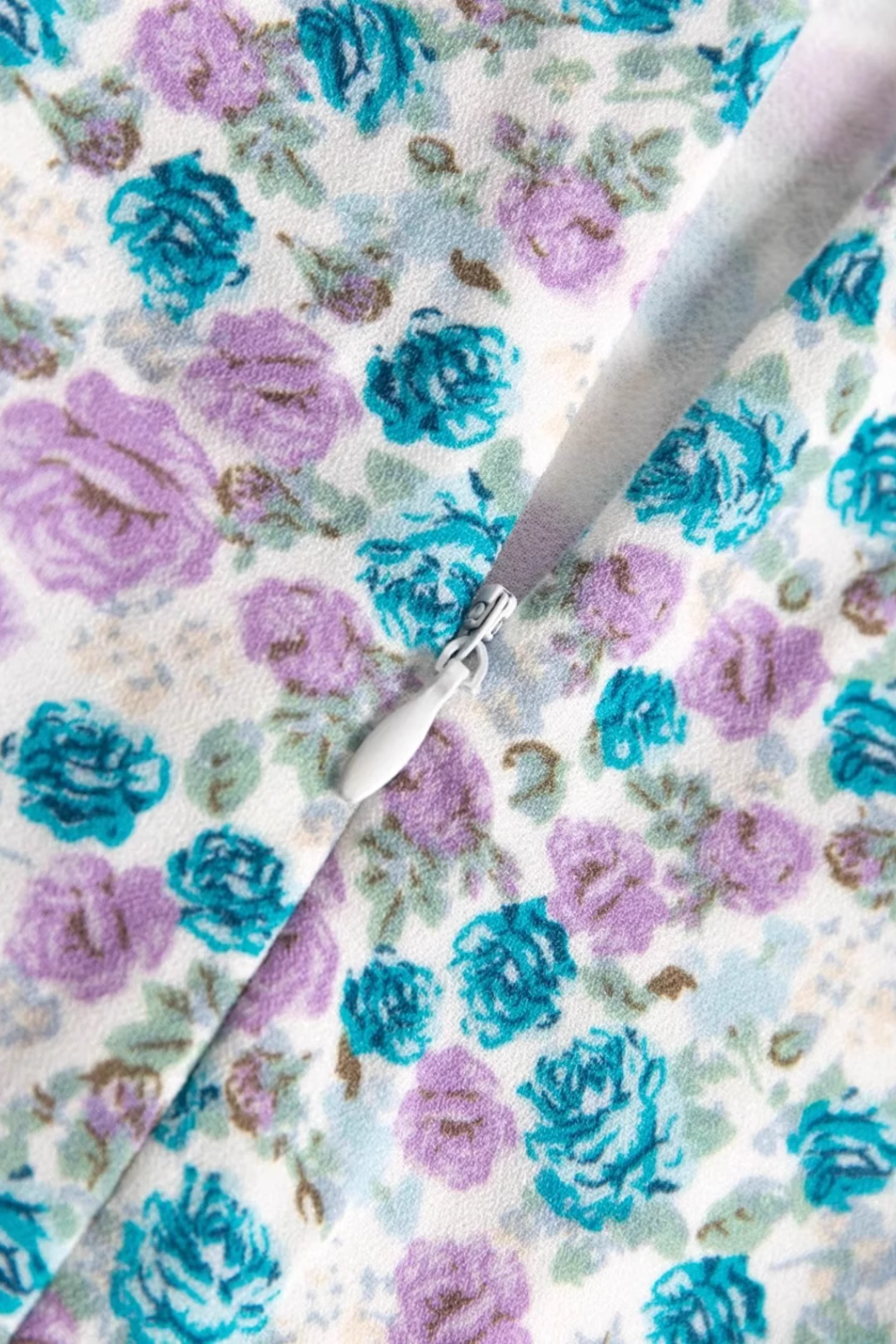 'Wanda' Sleeveless Tie-straps Printed Dress