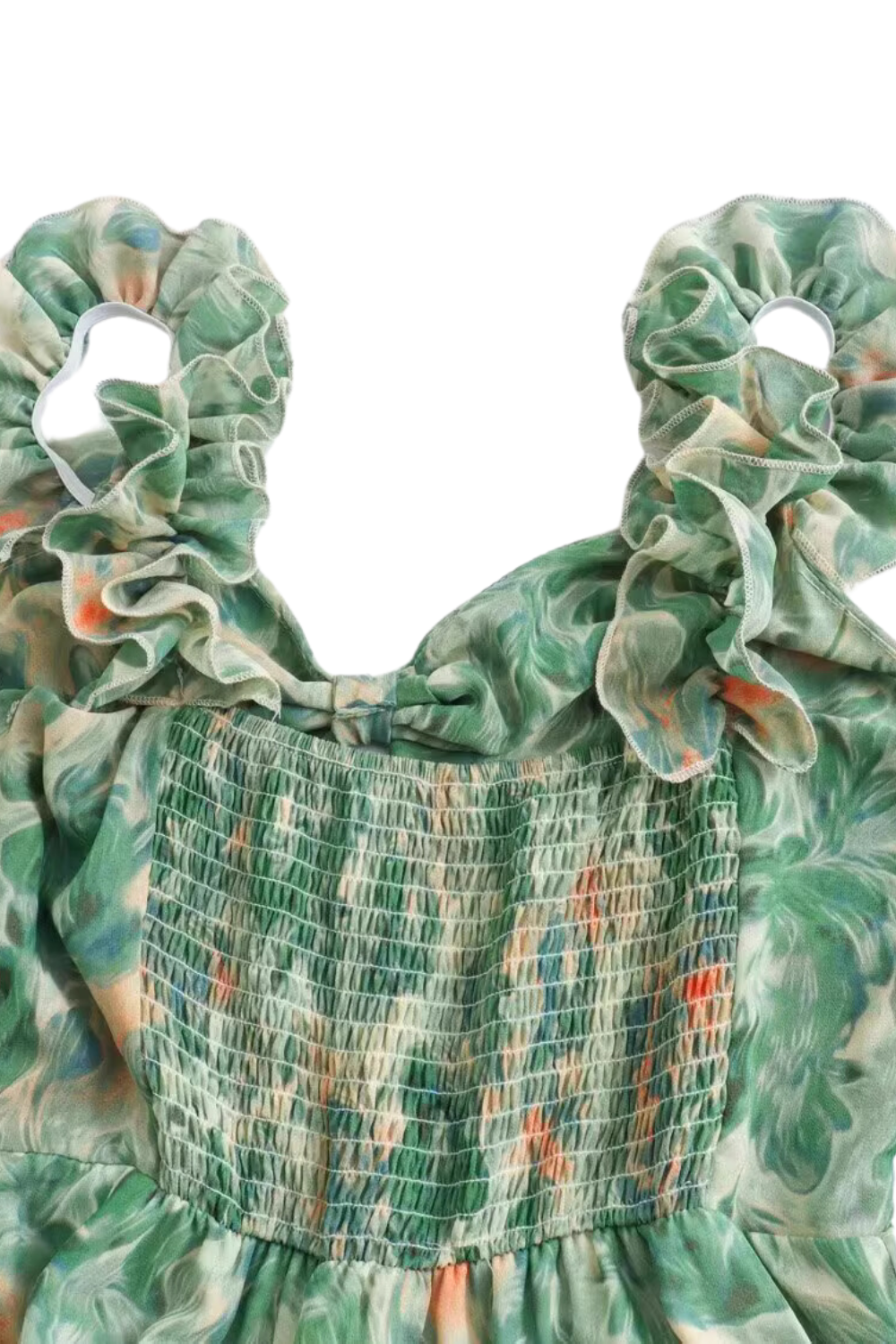 'Quinn' Floral Print Sleeveless Tiered Dress