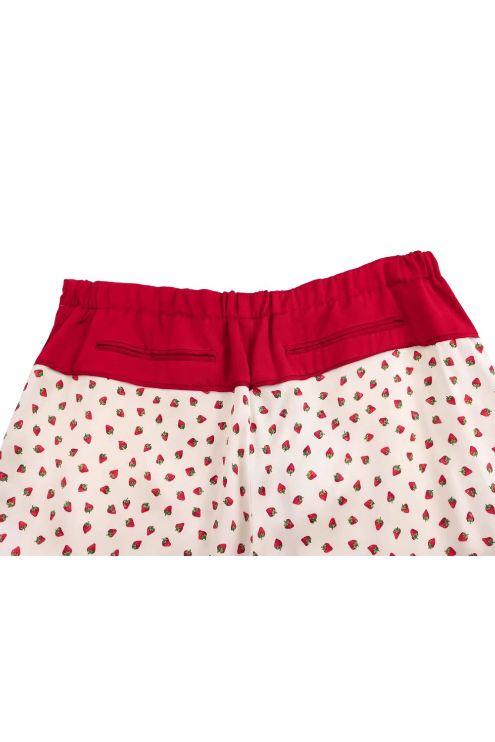 'Ned' Strawberry Print Blouse & Trousers Set (Sold Separately)