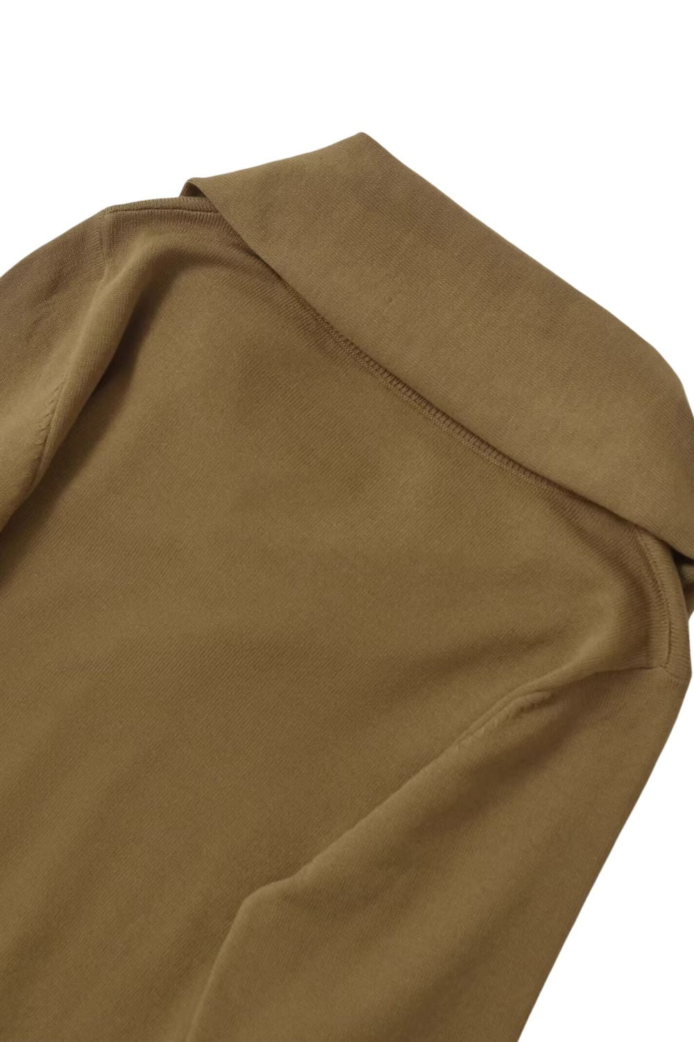 'Zoe' Cable Knit Sweater with Scarf Detail