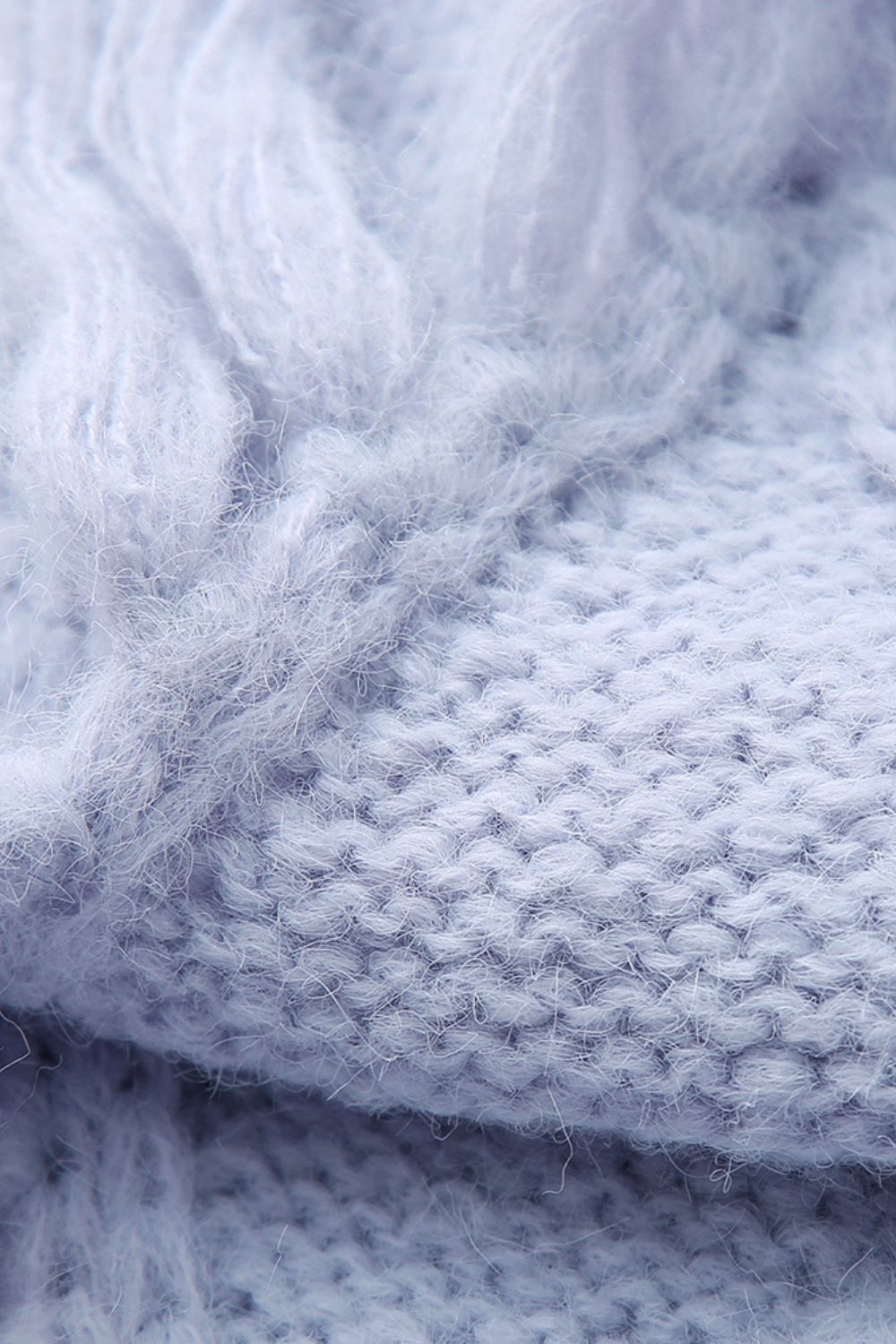 'Gerda' Fringed Knitwear Neck Gaiter