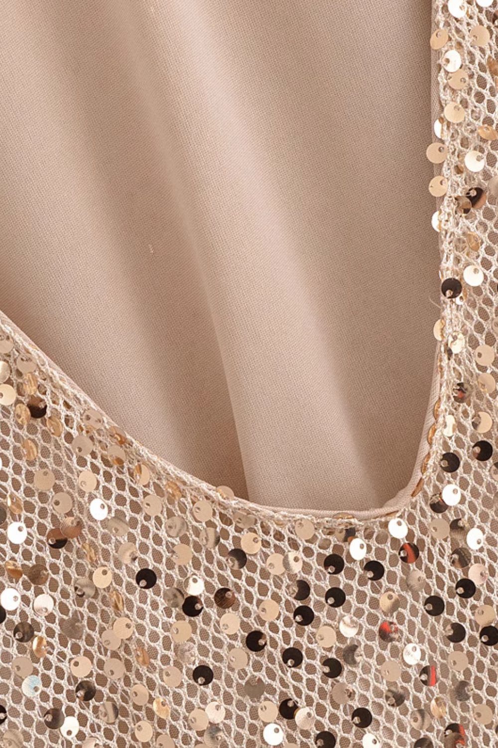 'Emily' Shimmery Mesh Strapless Dress