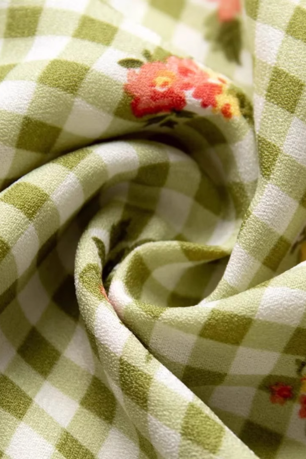 'Lucille' Sleeveless Plaid Slit Dress