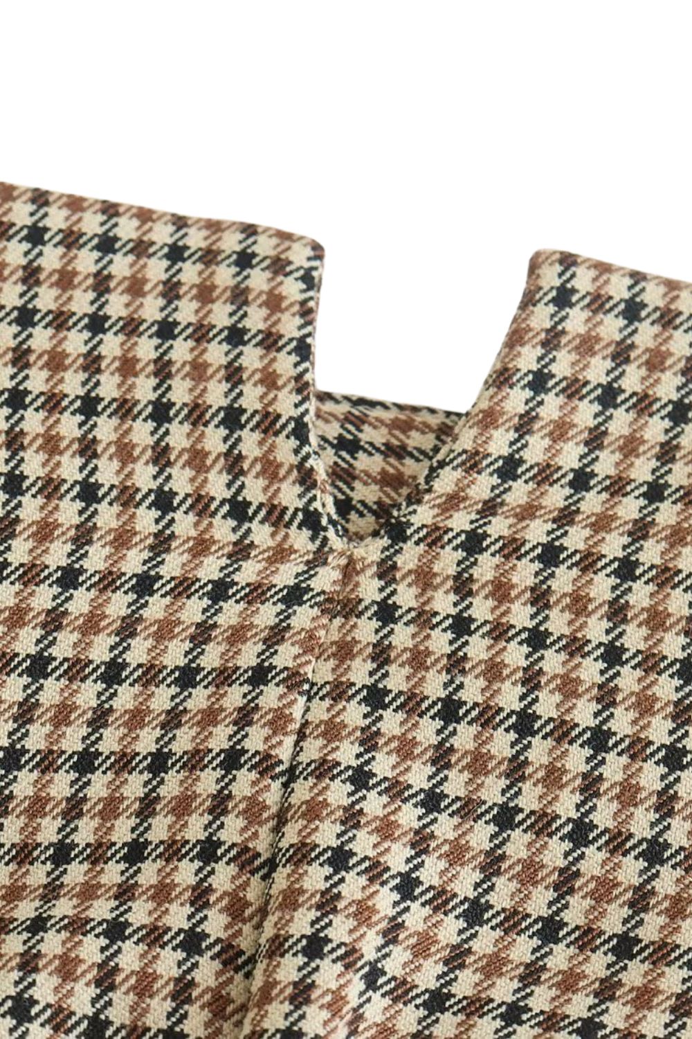 ' Brandon ' Plaid Double-Breasted Suit Jacket & Straight Skirt