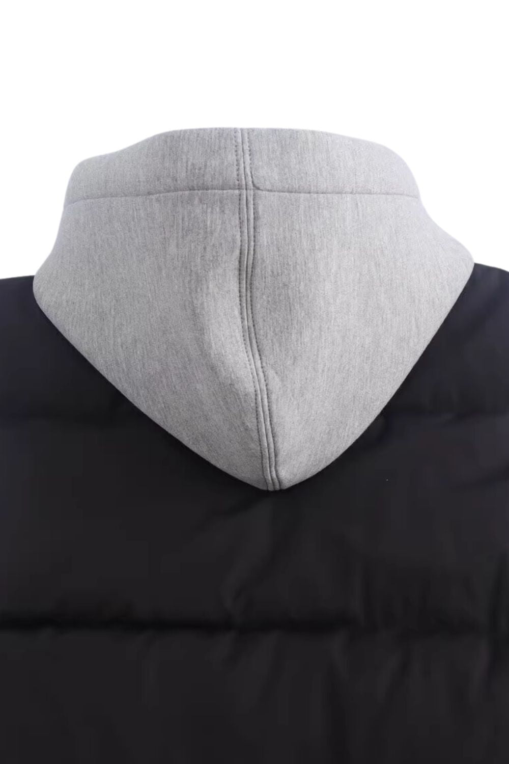 'Josephine' Hooded Patchwork Cotton Vest